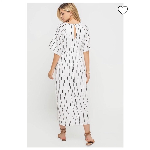 Side-Tie Midi Dress - Picture 2 of 3